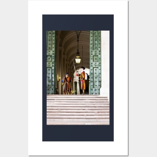 Swiss Guards At The Vatican Posters and Art